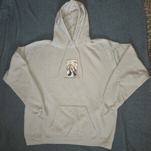 Men's Graphic Cream Hoodie